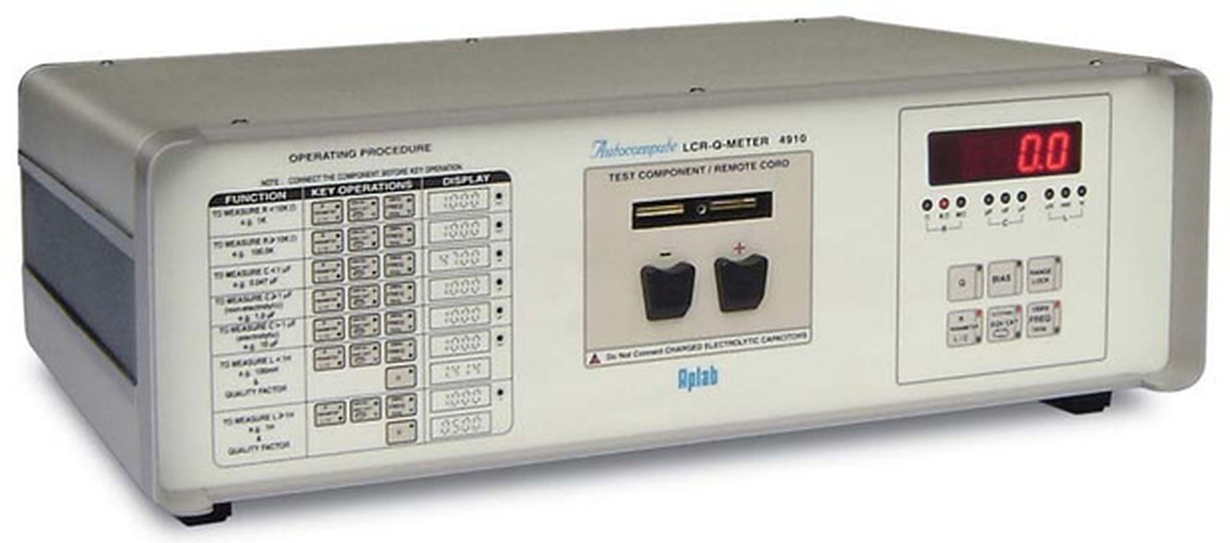 Autocompute LCR-Q Meter Model 4910